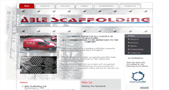 Desktop Screenshot of ablescaffoldingltd.co.uk